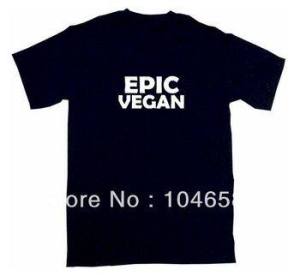 "Epic Vegan" Mens Tee $65 incl post